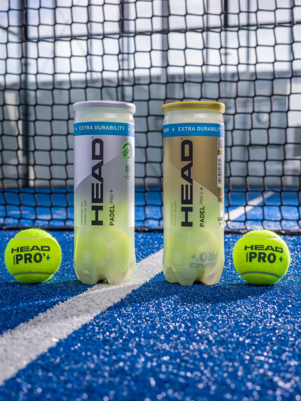 HEAD PRO S+ 3 pelotas de pádel