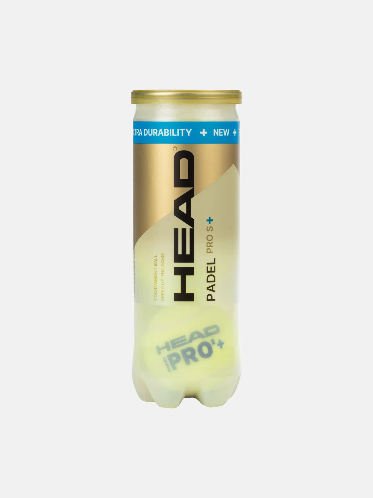 HEAD PRO S+ 3 pelotas de pádel