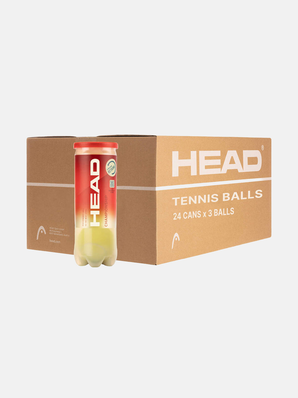 HEAD Championship 4 Pelotas de Tenis - Caja por 18 tarros