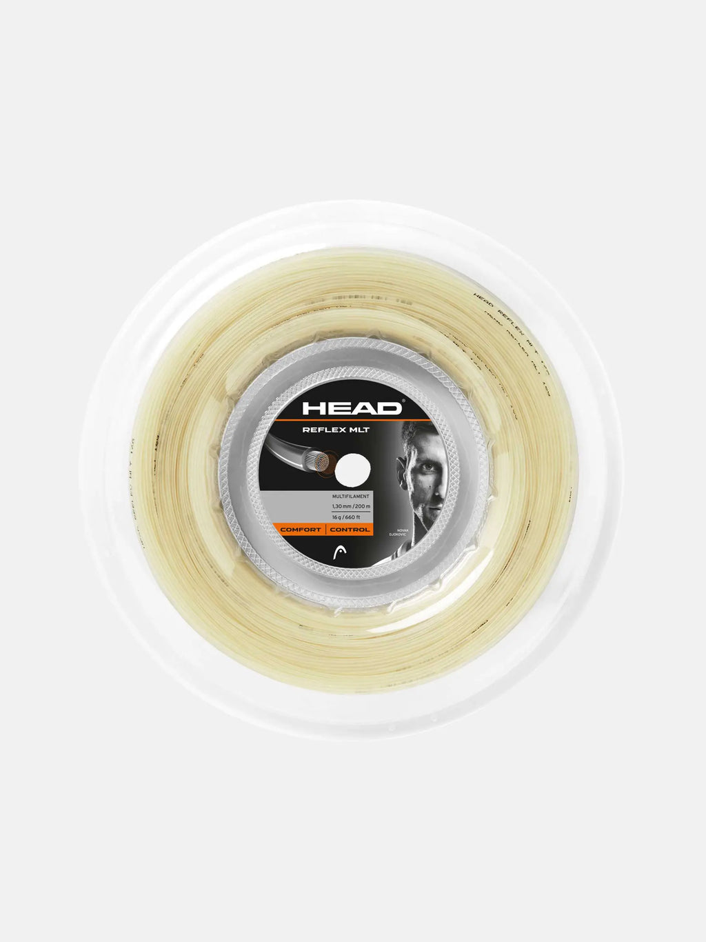 HEAD Reflex MLT 200m Rollo de cordaje de tenis