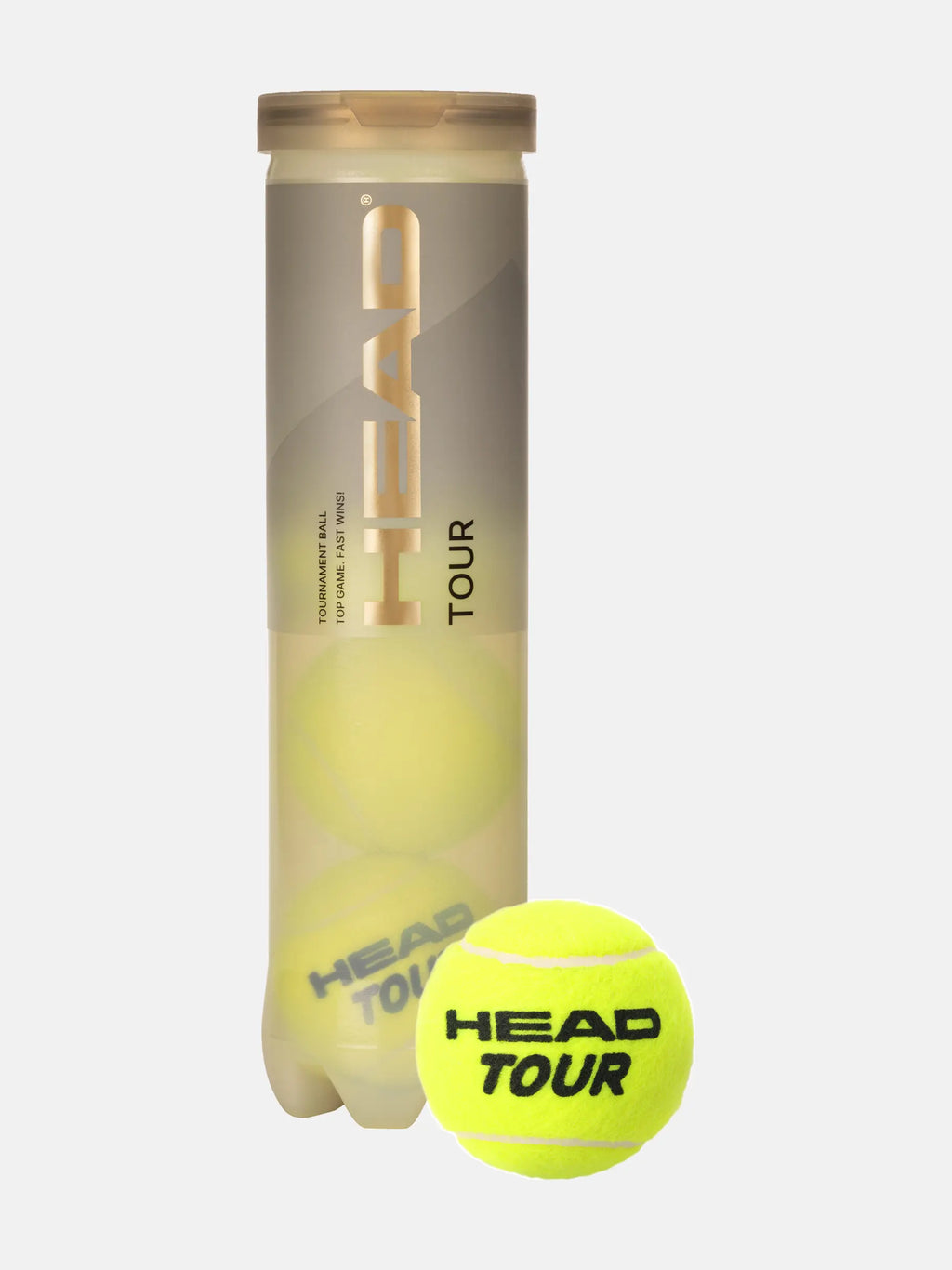 HEAD TOUR 4 pelotas de tenis