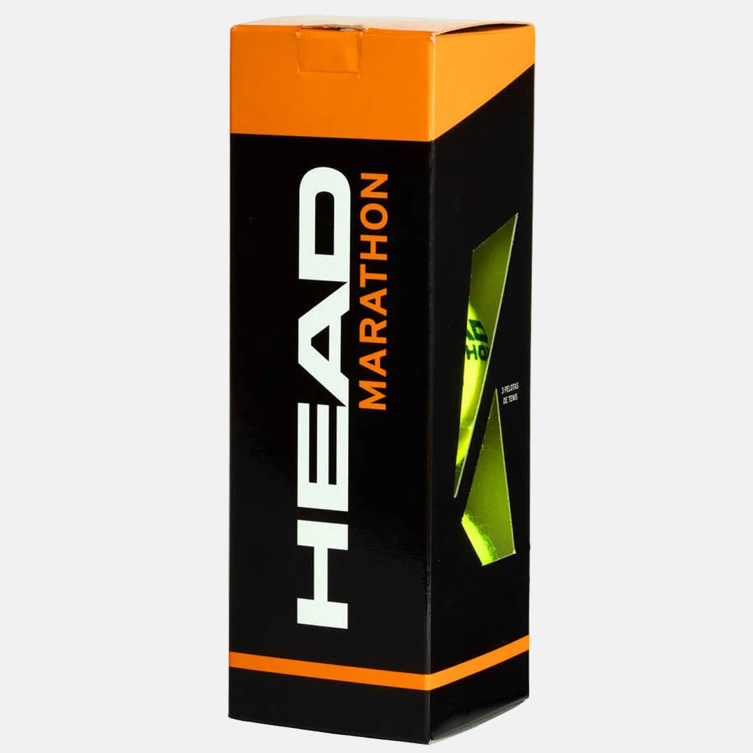 HEAD Marathon 3 Pelotas de Tenis sin presión