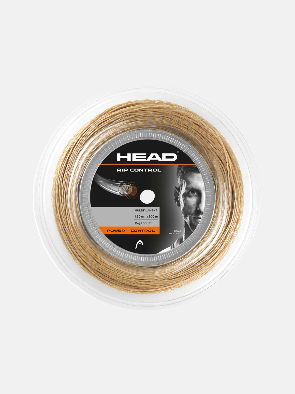HEAD RIP Control 200m Rollo de cordaje de tenis